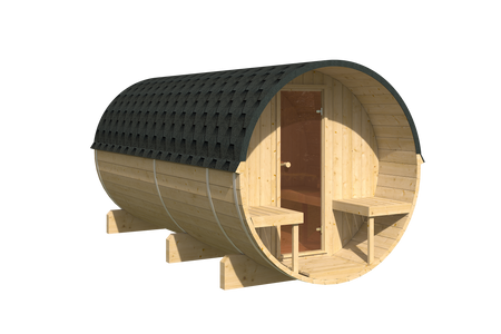 EDA 400 Nordic Spruce – Spacious Premium Garden Sauna