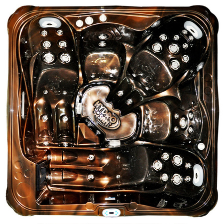 Jacuzzi za vrt SPA751 210x210 cm – luksuzno opuštanje u vašem vrtu