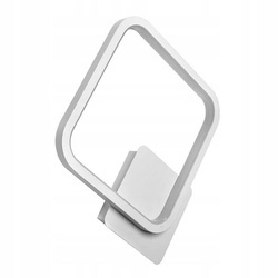 Lampada da parete a Led Quadrata Bianco 14W 4000K