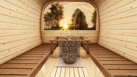 Eke 280 välissaun 4-6 inimesele / Elektri- või Harvia puuküttega keris / Kvaliteetne põhjamaine kuusk ( männi termopuit) | Wellness | Lõõgastumine | SPA | Wellness | Lõõgastumine | SPA | Nordic Style | Termopuit