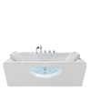 HYDROMASSAGE SPA BAD RECHTHOEKIG 150×84 CM TWEEPERSOONS IRIS-933A wit