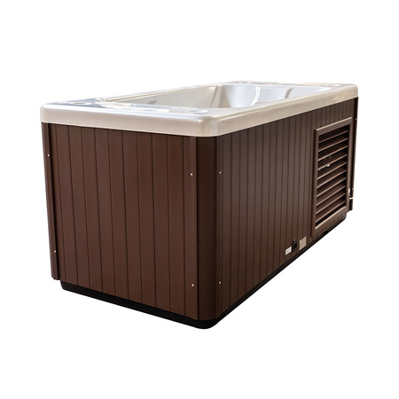 Hladna kada Cold Tub Beringa 686 Biserno bijela s oblogom boje kave – Krioterapija i oporavak