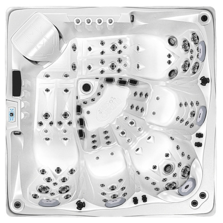 Dārza džakuzi SPA748 F24 230x230 cm - plaša atpūta jūsu mājas spa