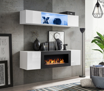 Modern Furniture Biofireplace Fly SBK N3 – Fireplace for Odorless Biofuel