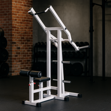 ST212 Front bar pull down machine on lever | Професионално силово оборудване за тренировка на мускулите на гърба