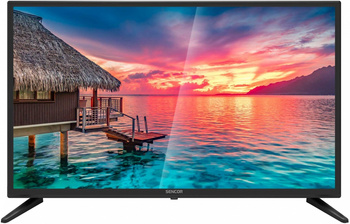 Telewizor Sencor 32'' SLE 3233TCS – Lekki i energooszczędny telewizor D-LED z DVB-T2 HEVC | Świetna jakość w niskiej cenie