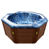 Havejacuzzi SPA107 220x220 cm – luksuriøst SPA-badekar til 6 personer