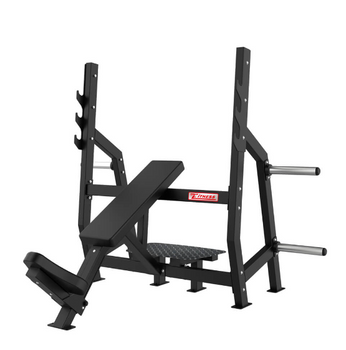 Ławka Incline Bench Press do treningu klatki GC-5030- Profesjonalna ławka do ćwiczeń mięśni klatki piersiowej/ Sprzęt siłowniany