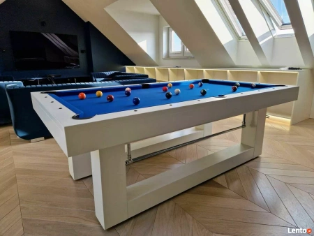 Stół bilardowy Vision IV – połączenie bilarda i jadalni oraz tenisa stołowego