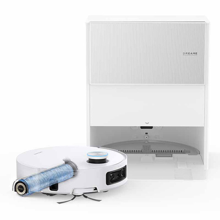 Dreame Aqua10 Ultra Roller Robot di pulizia completo (bianco)