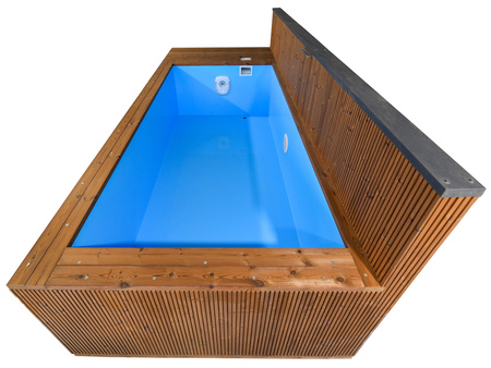 Piscină spa Premium cu contracurent 485x235 cm - piscină de lux pentru înot și relaxare