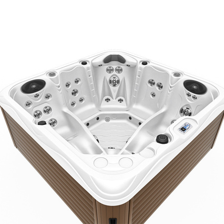 Jacuzzi de jardín SPA752 200x200 cm – relajación con estilo elegante