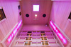 Sauna de infrarrojos con piedras de sal del Himalaya MO-EA2R | Wellness | Relax | SPA | Madera Termotratada | Madera Natural
