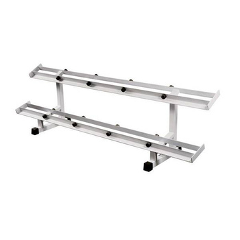 Hantlite riiul 10 paari ST402 - stabiilne ja praktiline hantlite hoiustamine.