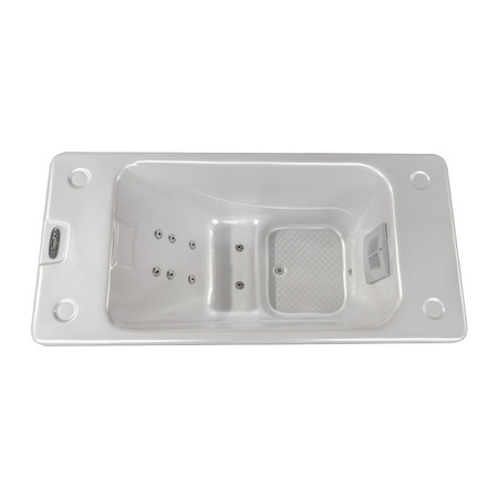 Cold Tub Beringa 686 Ice Bath, Pearl White with Coffee-Colored Casing – Cryotherapy and Recovery