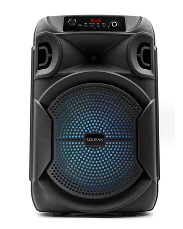 SQUEAK PulseTower 1000W trådløs Bluetooth-højttaler med karaokefunktion - 30W effekt, Bluetooth 5.3