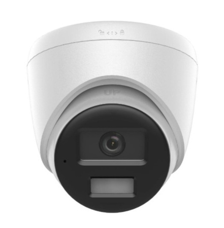 Hikvision DS-2CD1343G2-LIUF/SL-kamera - høy oppløsning 2560x1440, 2,8 mm objektiv, bevegelsesdeteksjon, IP67 - ideelt for utendørs og innendørs overvåking, PoE-strømforsyning, toveis lydoverføring