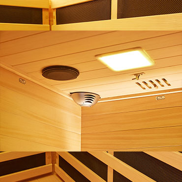 Saună Interioară OFS02-1 – Saună SPA cu Infraroșu de Lux / Ideală pentru Apartament