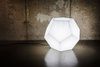 Alma White Garden Pot With Lighting