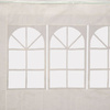 MultiGarden White Commercial Garden Pavilion Tent 3x6 m with 6 Walls | Garden furniture, relaxation, modern style