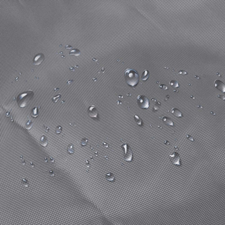 Quadratisches Sonnensegel 5x5 m wasserdichtes Dach grau MultiGarden