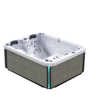 Wyatt Earp - Luxury 3-Person Spa Bathtub for Exceptional Relaxation