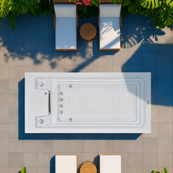 Swim Spa OF-504BU – Vitality Collection Series – kompakt swimspa för simning på plats med hydromassage