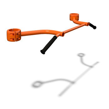 Barra horizontal com consola 1,1 m MF1.7 – Suporte sólido para treino de força e ginástica