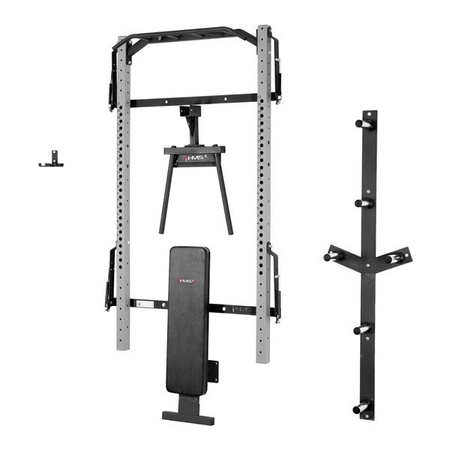 Multifunktionaler faltbarer Trainingskäfig KLT22 HMS