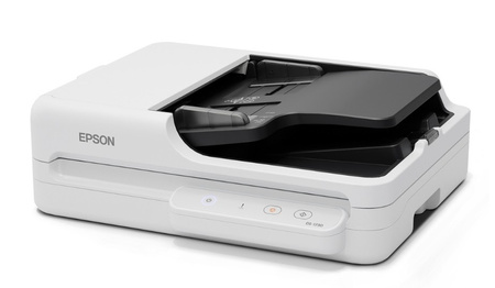 Scanner Epson WF DS-1730 A4/USB/30ppm/ADF - Digitalização de documentos de alta qualidade no escritório e em casa | Scanner ADF de alta velocidade com OCR e resolução elevada de 600 ppp