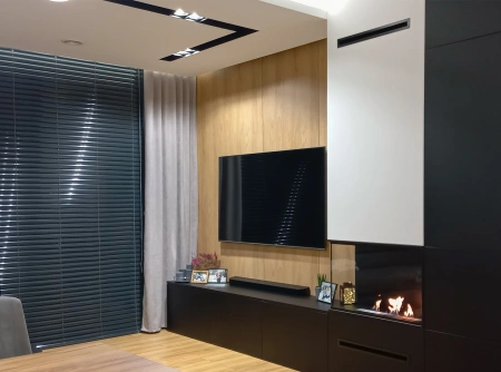 Rohový vstavaný biokrb, ľavý – BIO-EKO | Ekologický a moderný krb