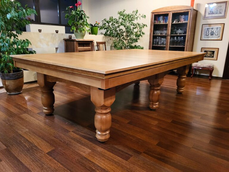 Billardtisch Wiktoria – 3-in-1: Billard, Esstisch und Tischtennis