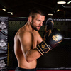 Gants de boxe en cuir naturel B-2v13