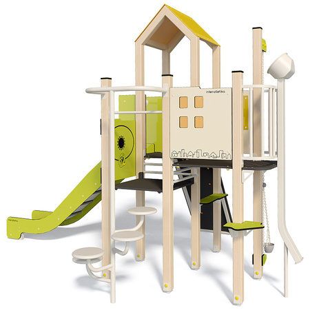 Parque infantil LK106 – set de juegos seguro y moderno