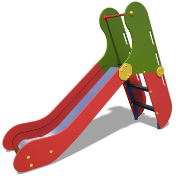 Small slide ТЕ101 – a compact and safe attraction for the youngest children