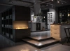 Minimalist Bio Fireplace Inside C1000 v2 — built-in recess fireplace with LONGFIRE 800 burner, tempered glass