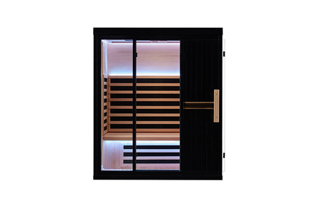 Sauna OFS06A-4 – Kompakt elektrisk sauna med infrarød opvarmning