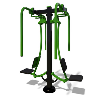 Butterfly SM128 – efficace macchina outdoor per pettorali (2 postazioni)