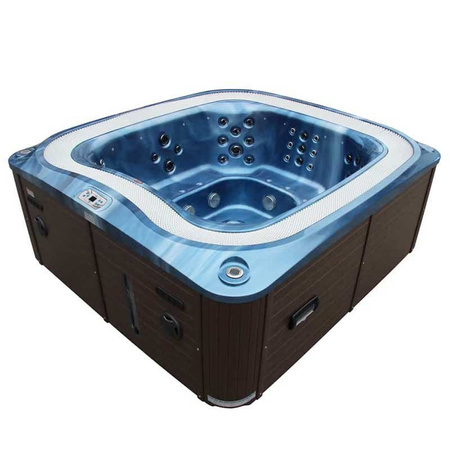 Jacuzzi de jardim SPA406 250x230 cm – banheira SPA de luxo para 7 pessoas