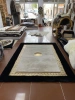 Luxury Premium Black Versace Style Carpet - Elegans och mjukhet i ditt hem