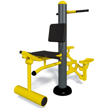 Stepper-Hip Extension SE126-136 – Προπόνηση ποδιών και γλουτών σε εξωτερικό χώρο
