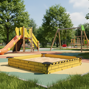 Sabbiera "Cantiere" LK311 – La sabbiera ideale per il giardino