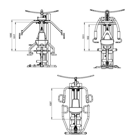 TYTAN 10R KRAFTSTATION 200 LBS (90 KG) HMS
