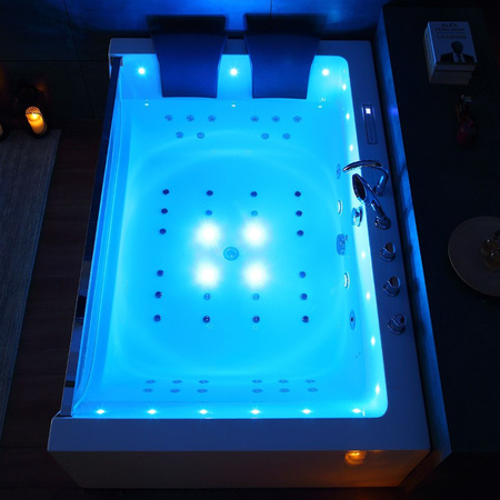 Whirlpool bad voor thuis | Wit 42 jets 180×120 | Jacuzzi