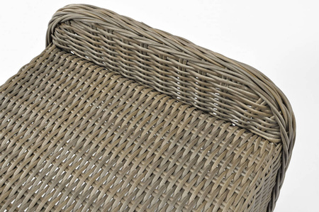 Ekskluzīvs SONATA krēsls ar kāju balstu | ērts dārza krēsls, moderns stils, terase un balkons