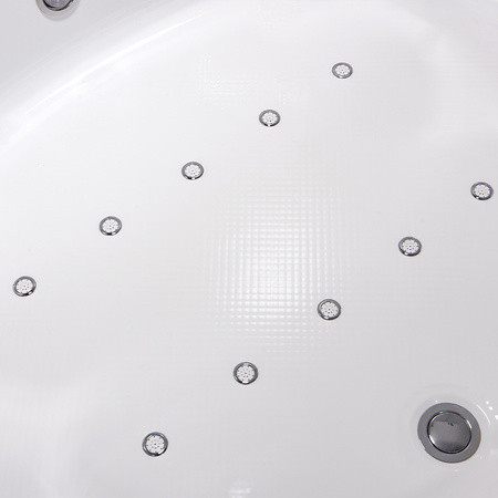 Гідромасажна ванна SIGNA 635 біла 150x150 см - елегантність та релаксація у вашій ванній кімнаті