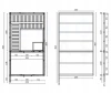 Sauna da esterno Musta per giardino 400x200 cm