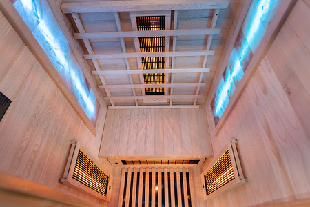 MO-RL1S Infrapunasaun soolakiviga | Wellness | Relax | Spa | Luksuslik lõõgastumine | Elegantne minimalism | Elegantne minimalism