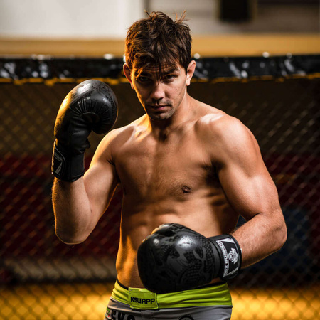 DBX BUSHIDO 'Black Dragon' sparinga boksa cimdi B-2v18 8oz