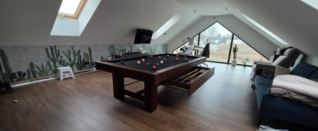 Mesa de billar Marcus: mesa de billar profesional para casa y club